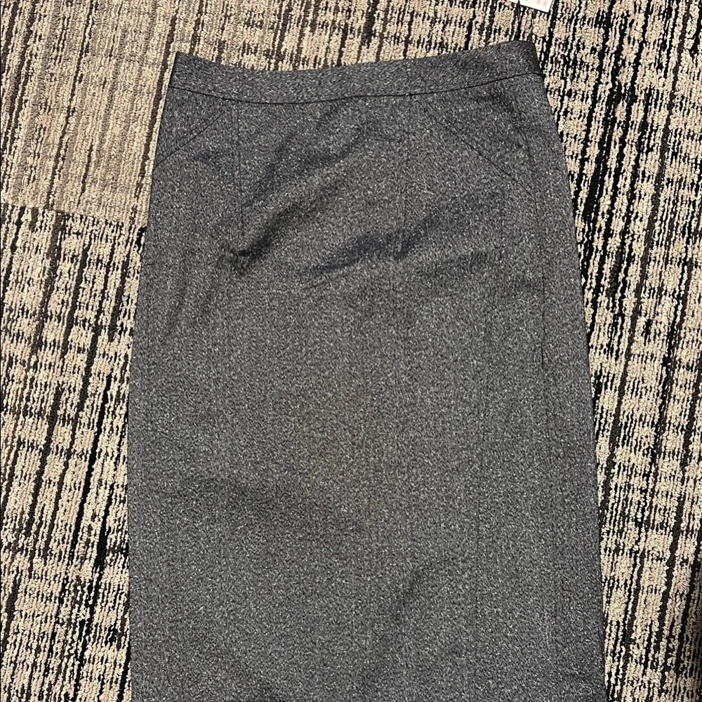 Zara Charcoal Pencil Skirt